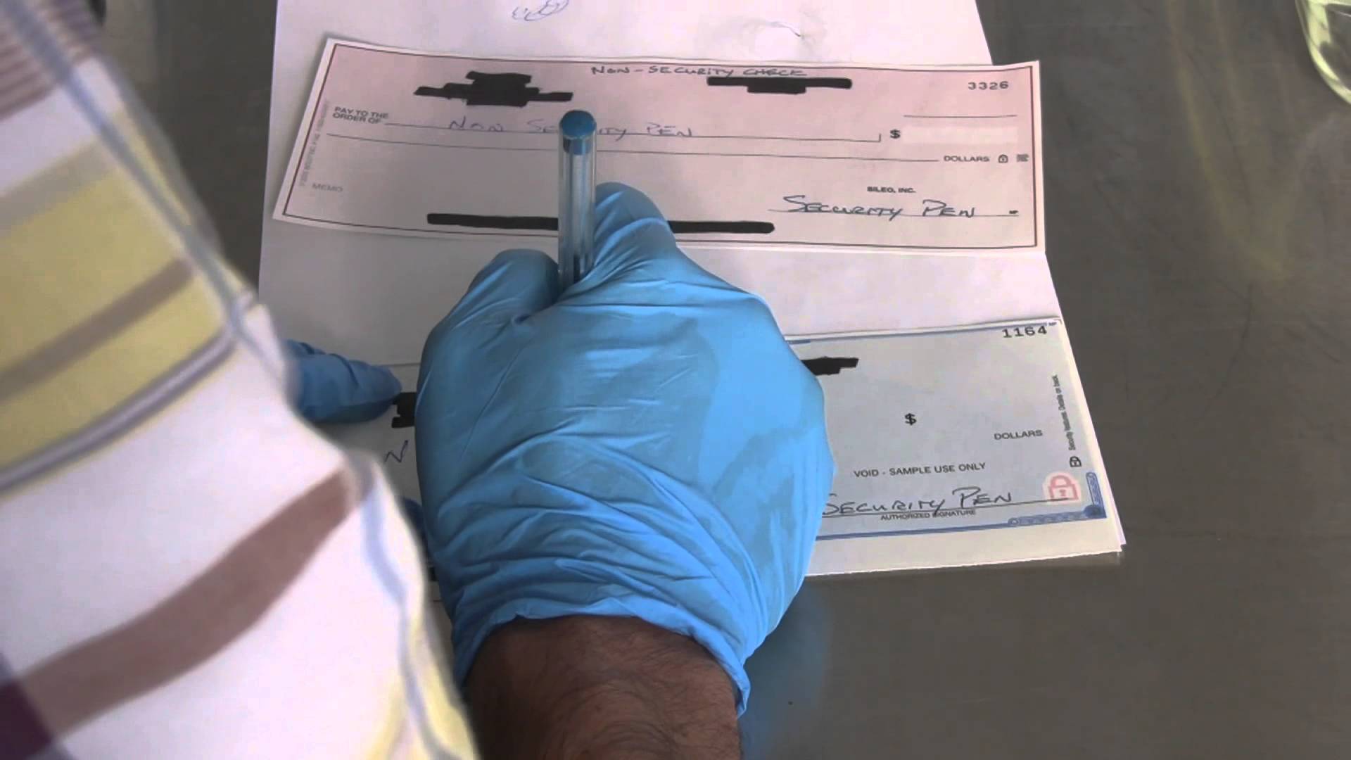 Material alterations to a Cheque